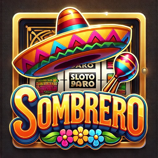 Sombrero slots game — vibrant carnival fiesta themed slot machine with colourful symbols